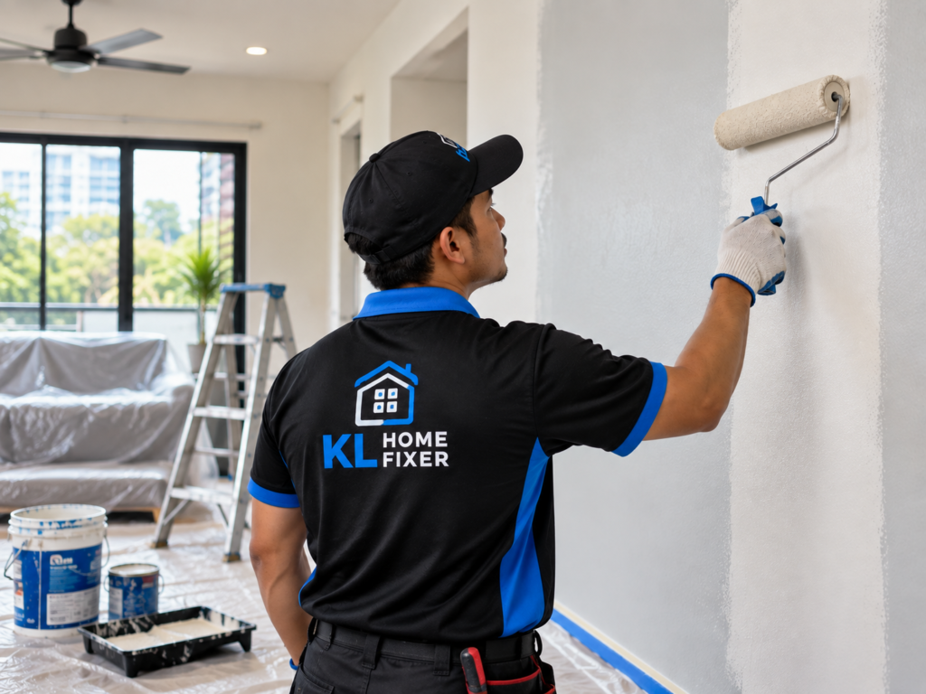 At KL Home Fixer, we take pride in delivering high-quality painting services tailored to each client’s unique needs. With over 7 years of industry experience, we’ve built a trusted reputation for excellent workmanship, reliability, and attention to detail. From interior and exterior painting to complete property makeovers, our skilled team is committed to creating clean, beautiful, and long-lasting results